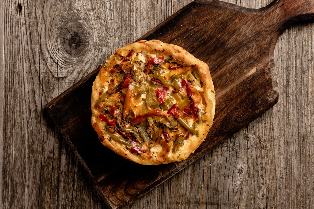 Quiche Groot Kip/Paprika