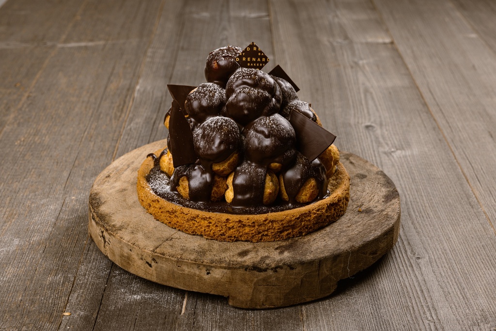 Profiteroles au chocolat 