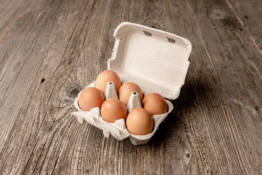 Eggs Boer Olivier 6pc